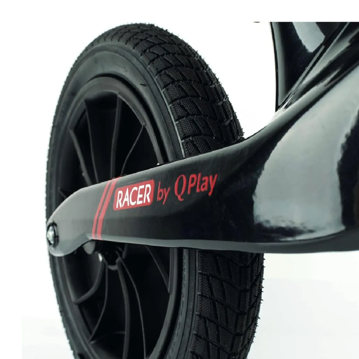 Bicicleta sin pedales Qplay Racer Negra