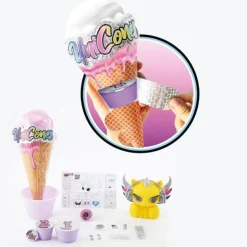 Bizak - Helado sorpresa de unicornios con slime y tatuajes (Varios modelos) ㅤ