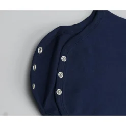 Body azul manga larga para niño