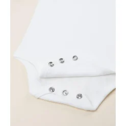 Body bebé niña blanco con bordado