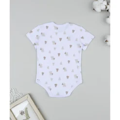 Body de bebé con estampado de ositos