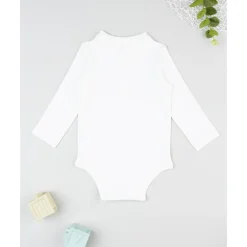 Body infantil blanco con bordado