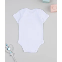 Body niña blanco con unicornios