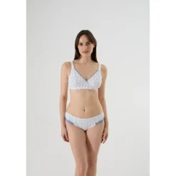 Braguita Premamá con Encaje y Estampado Floral