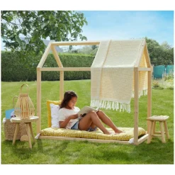 Cabina de madera infantil Discover