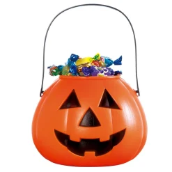 Calabaza Portacaramelos Naranja