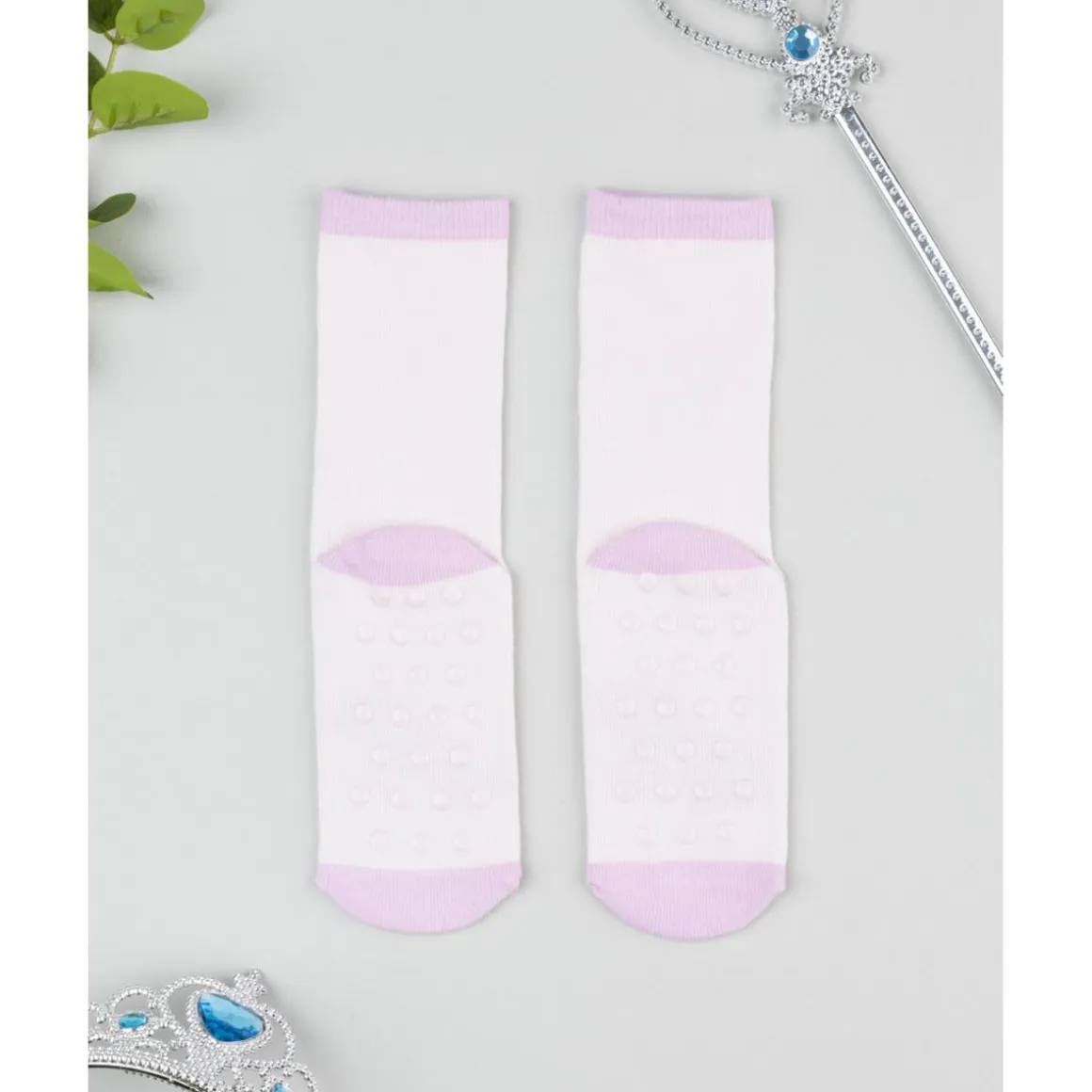 Calcetines antideslizantes niña rosa unicornios