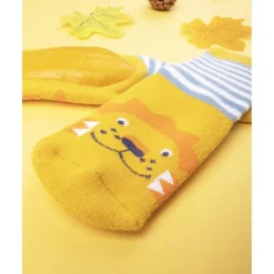 Calcetines antideslizantes niño 'león'