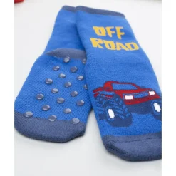 Calcetines antideslizantes niño Race azules