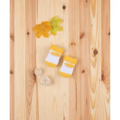 Calcetines unisex con sonajero pollito