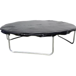 Cama elástica exterior de 305 cm con red, escalera y refuerzo de protección