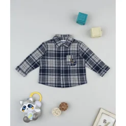 Camisa escocesa de niño