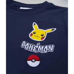 Camiseta azul oscuro de niño Pokémon