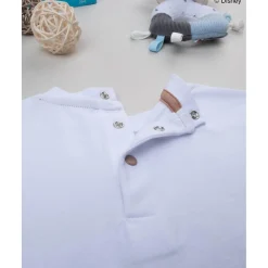Camiseta blanca con Mickey Mouse para niño