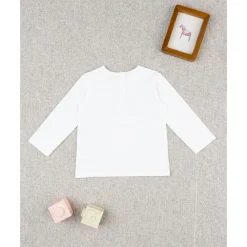 Camiseta de niña blanca Lady Unicorn