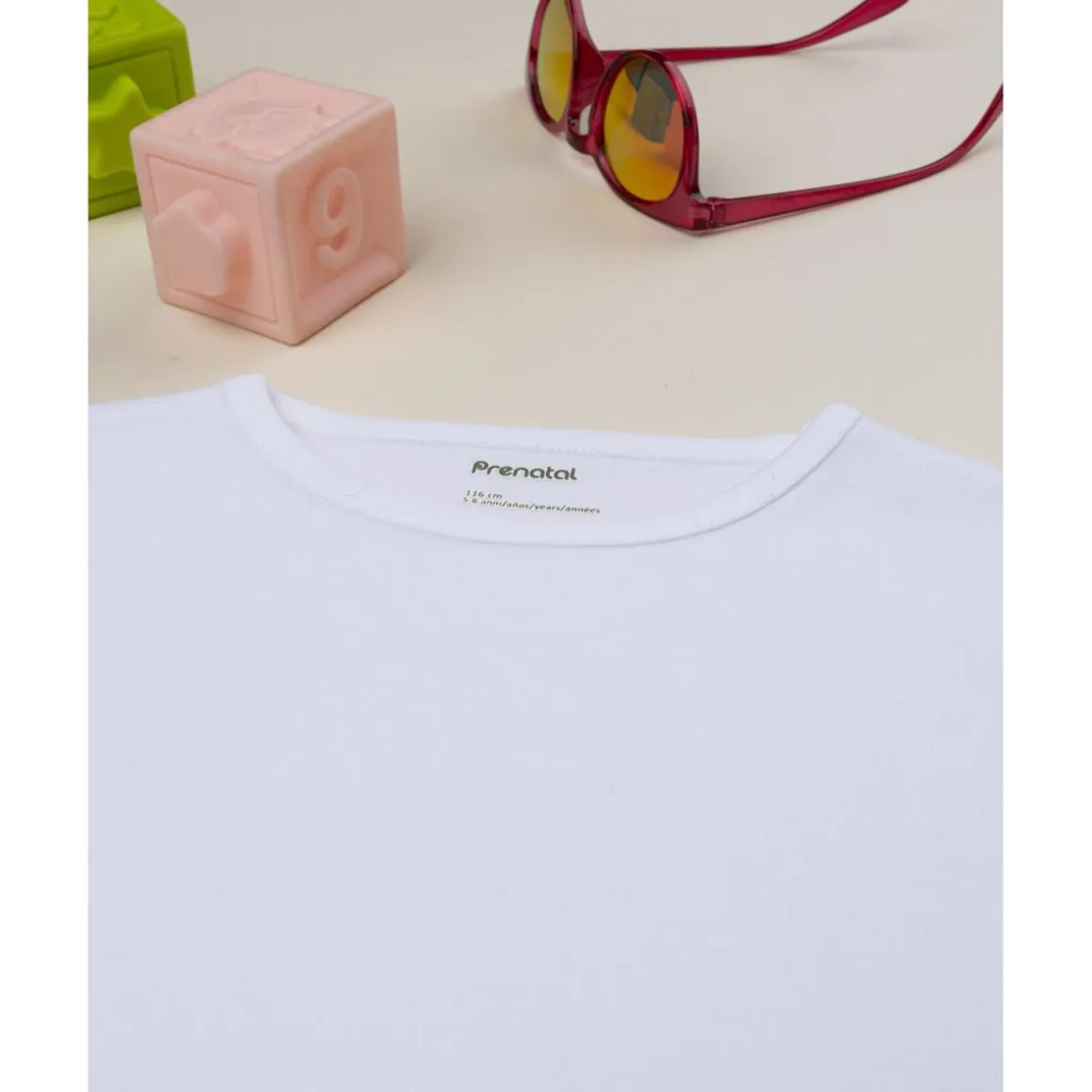 Camiseta niña blanca de manga larga