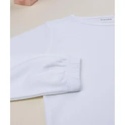 Camiseta niña blanca de manga larga