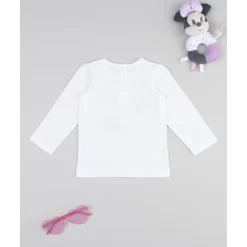 Camiseta niña blanca Minnie
