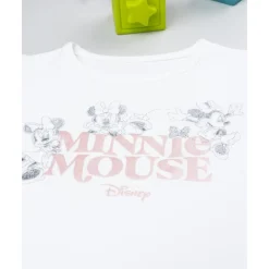 Camiseta niña blanca Minnie