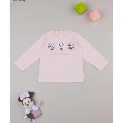 Camiseta niña Minnie rosa