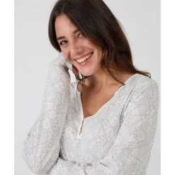 Camisón premamá estampado