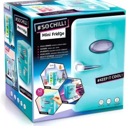 Canal Toys - Mini nevera mixta verde azulado de 4 L ㅤ