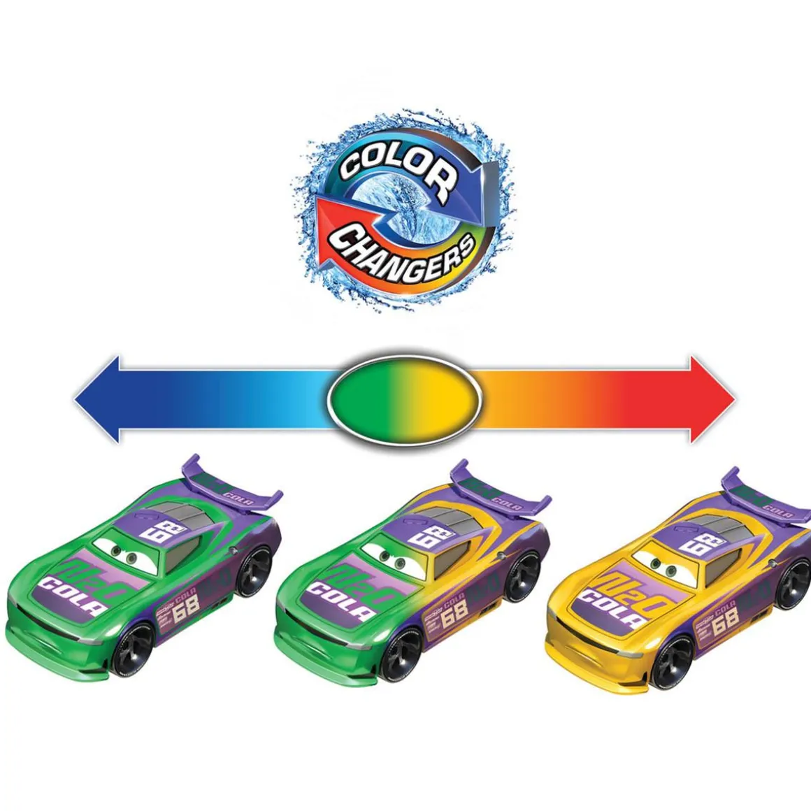 Cars - Vehículo Color Changers (varios modelos)