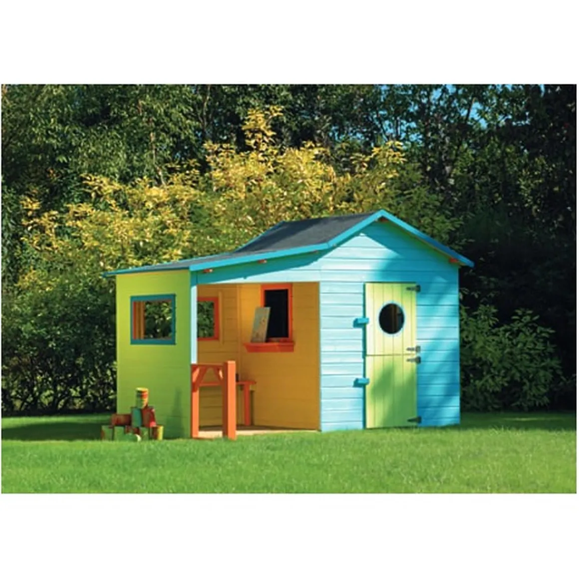 Casa de madera infantil Hacienda