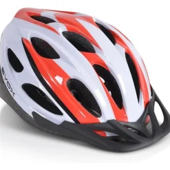 Casco de seguridad con luz Y02 Red - Talla L (58-62 cm)