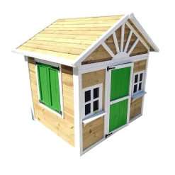 Casita infantil Visby de madera Verde