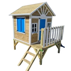 Casita Visby elevada 60 cm Azul