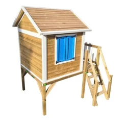 Casita Visby elevada 90 cm Azul