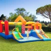 Castillo Hinchable con 2 toboganes y 2 camas de salto 380 cm Outsunny