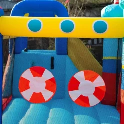 Castillo Hinchable con tobogán 265 cm Outsunny