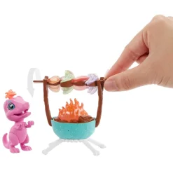 Cave Club - Muñeca Emberly - Playset BBQs