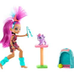 Cave Club - Muñeca Roaralai - Playset Gatuno