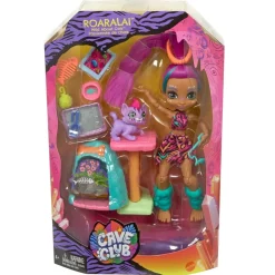 Cave Club - Muñeca Roaralai - Playset Gatuno