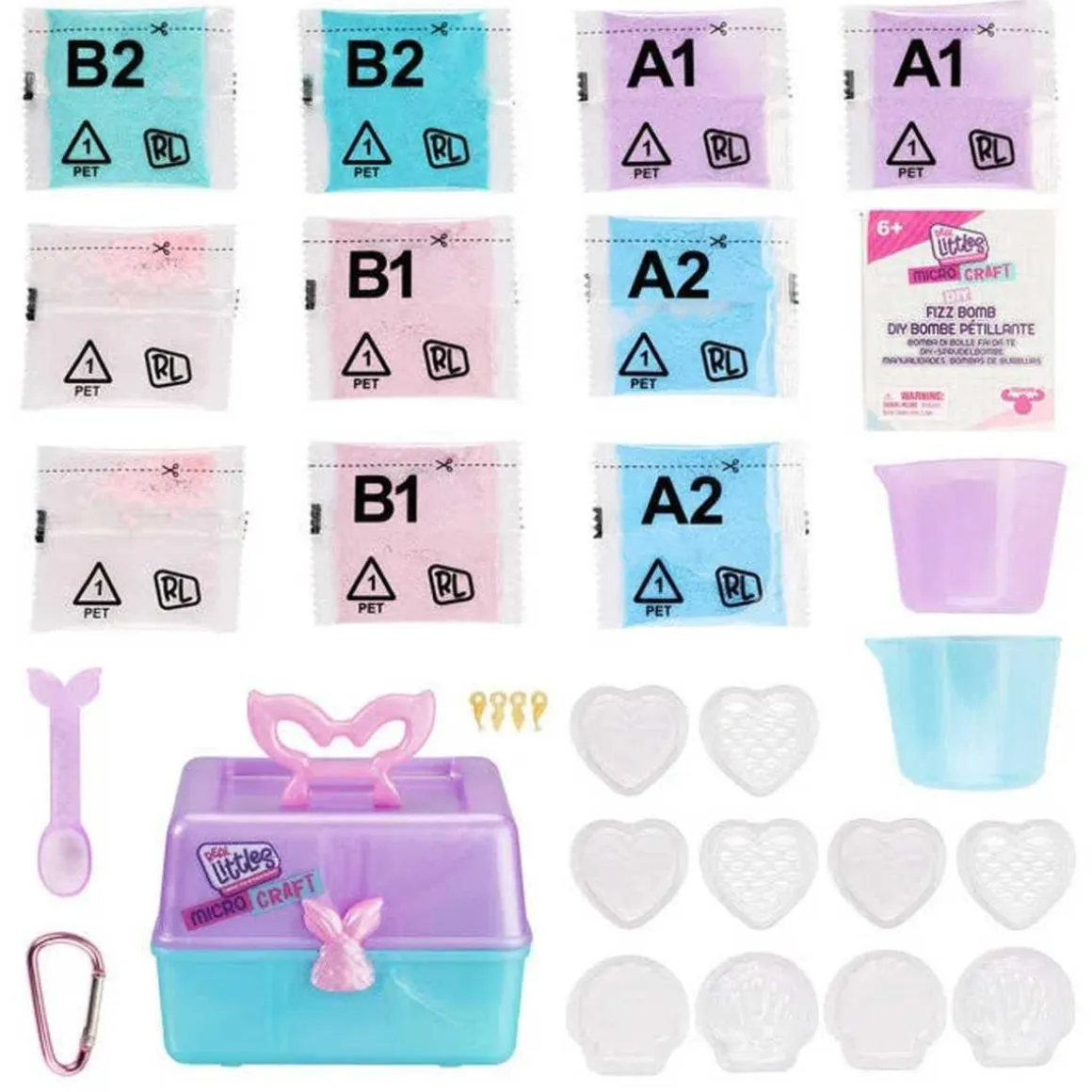 Cefa Toys - Cofre de actividades Real Littles mini surtido (Varios modelos) ㅤ