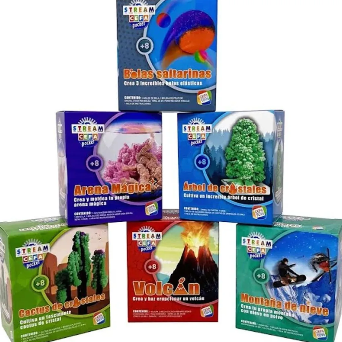 Cefa Toys - Experimentos Ciencia De Bolsillo Cefa (Varios modelos) ㅤ