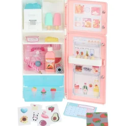 Cefa Toys - Mini frigorífico de juguete real ㅤ