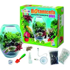 Cefa Toys - Terrario educativo con luz y libro guía Botanicefa Plus ㅤ