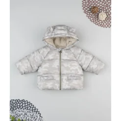 Chaqueta camouflage con capucha para bebé niño