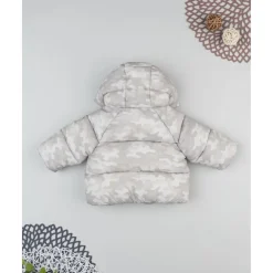 Chaqueta camouflage con capucha para bebé niño