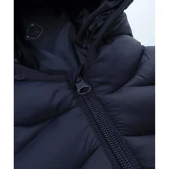 Chaqueta con capucha para niño azul marino