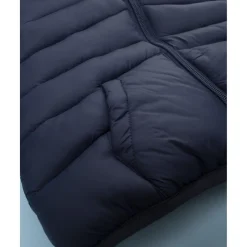 Chaqueta con capucha para niño azul marino