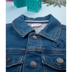 Chaqueta infantil de mezclilla clara