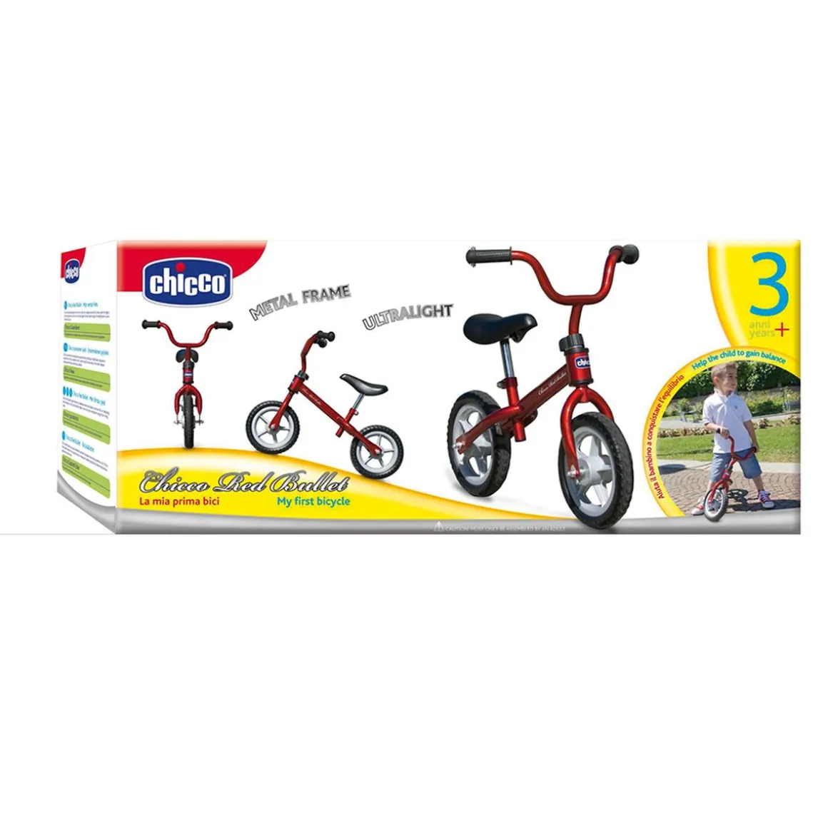 Chicco - Bicicleta de Aprendizaje Sin Pedales