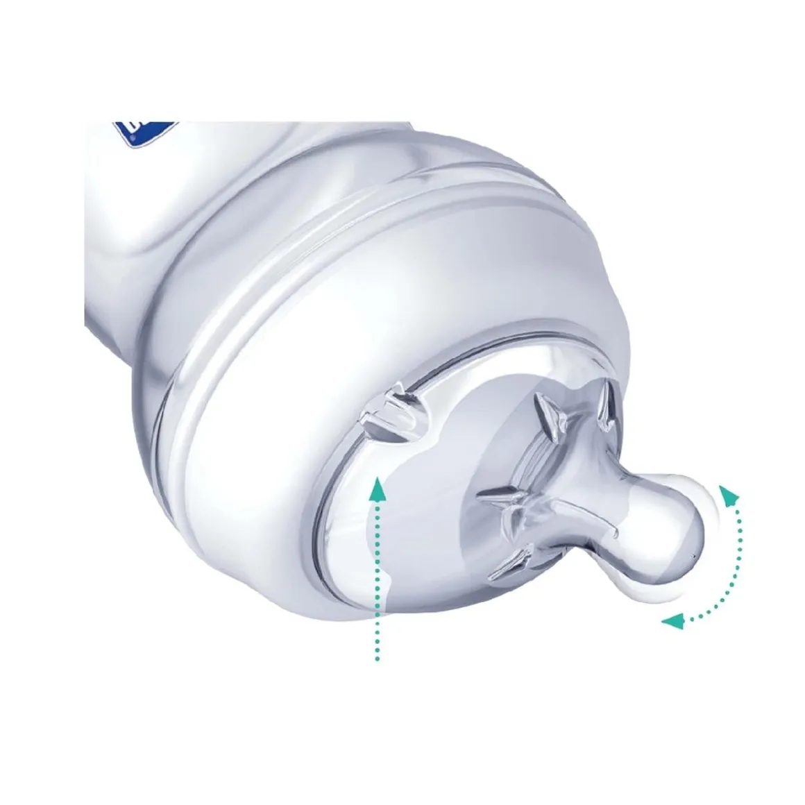 Chicco - Biberón de vidrio Naturalfeeling 250ml