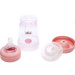 Chicco - Biberón rosa de fluido lento 150 ml Perfect5