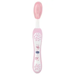 Chicco - Cepillo dental suave rosa